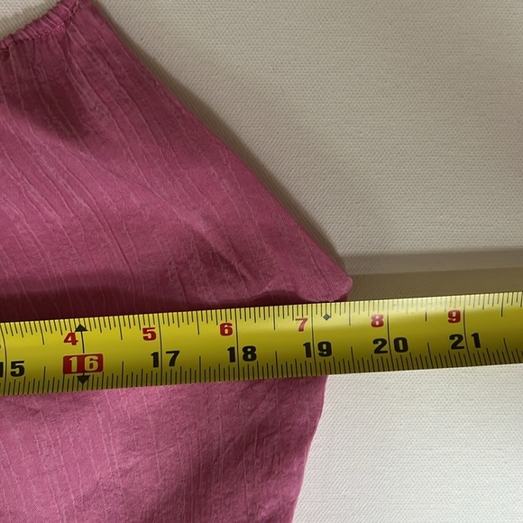 Zara Women's  Pink Crop Tank Top - Picture 3 of 10